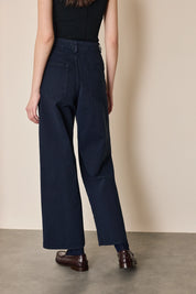 Garment-dyed trousers