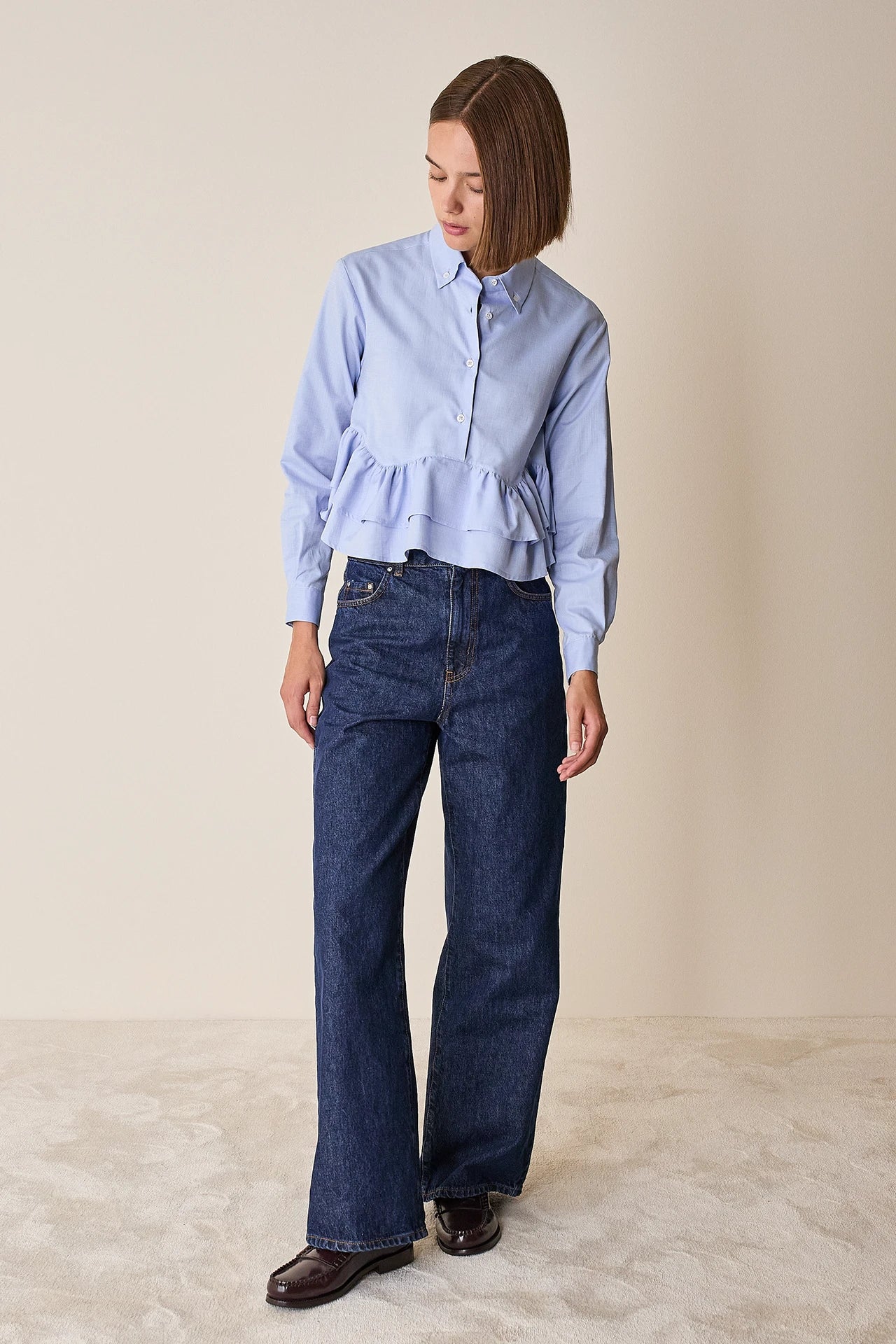 Camicia button-down con balzine