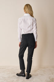 Pantaloni cinque tasche in cotone