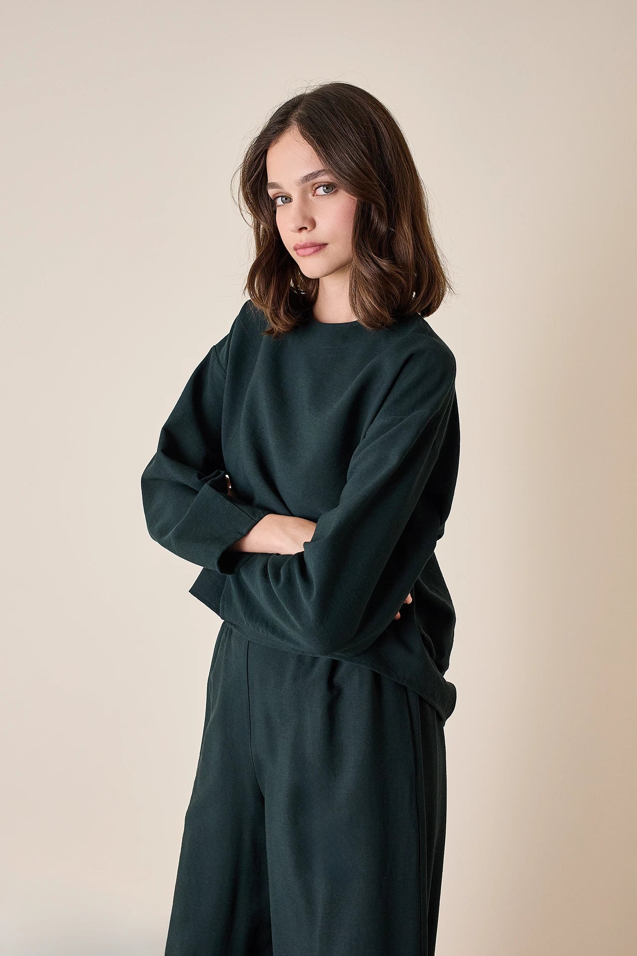 Long sleeve blouse