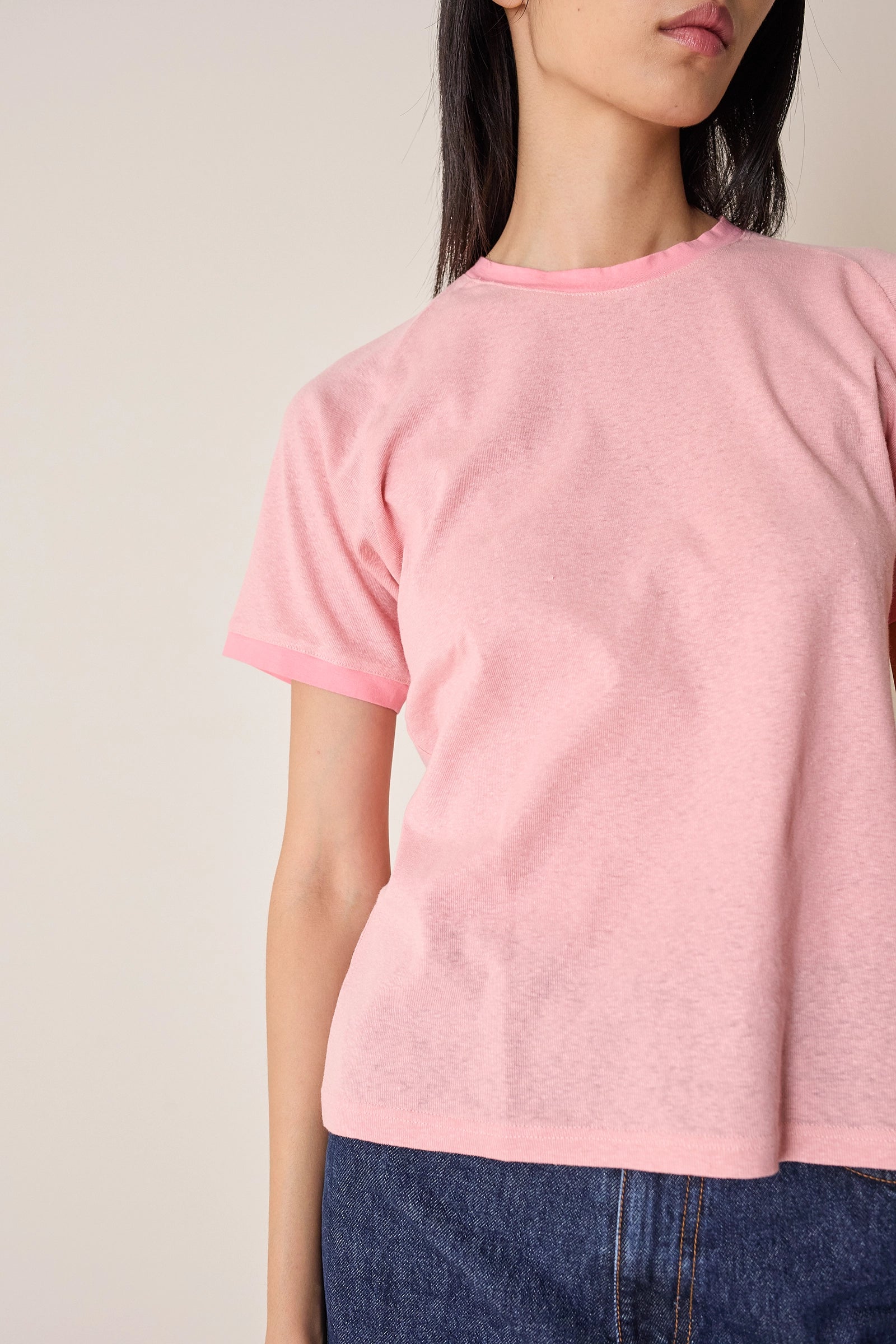 Cotton ringer t-shirt