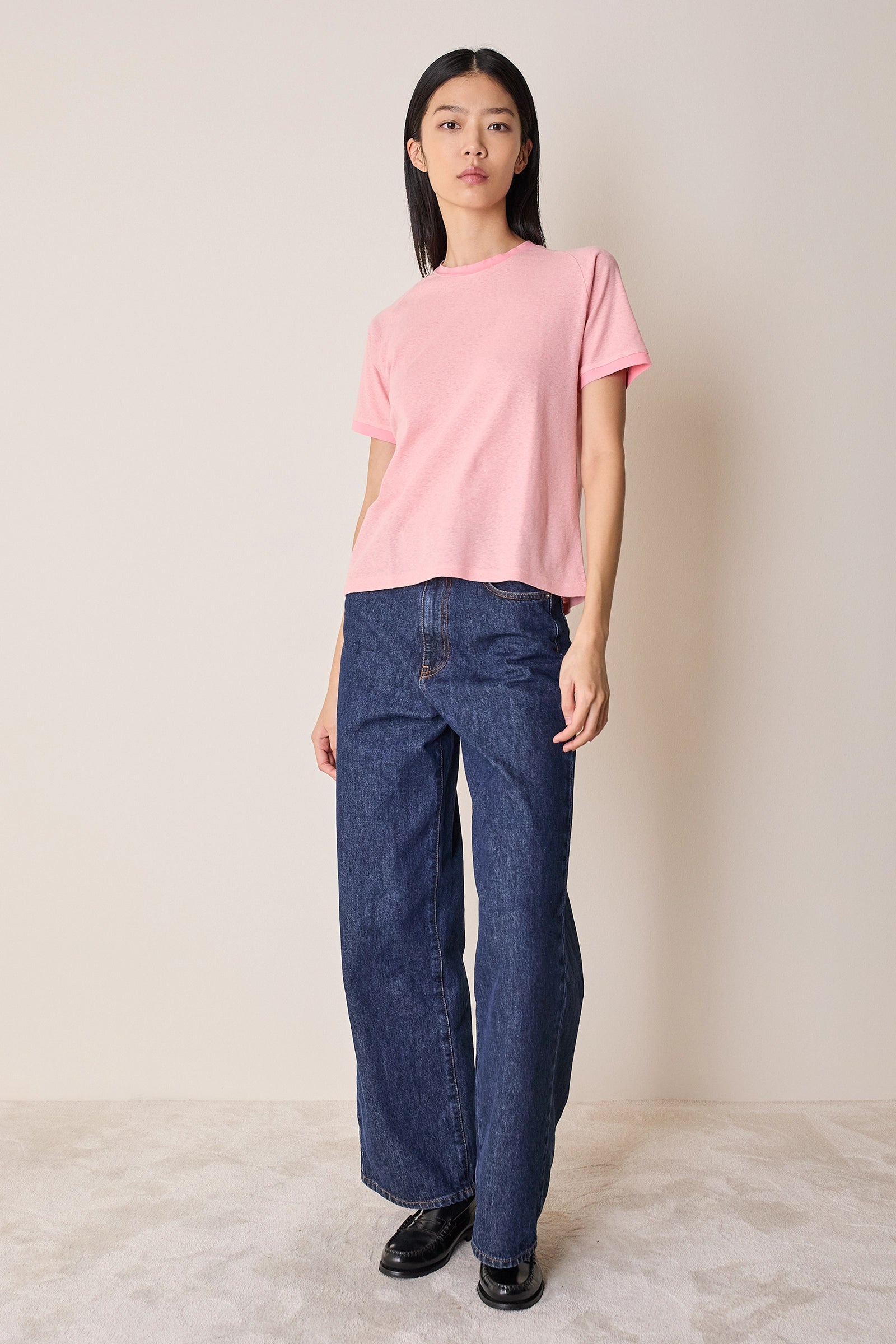 Cotton ringer t-shirt