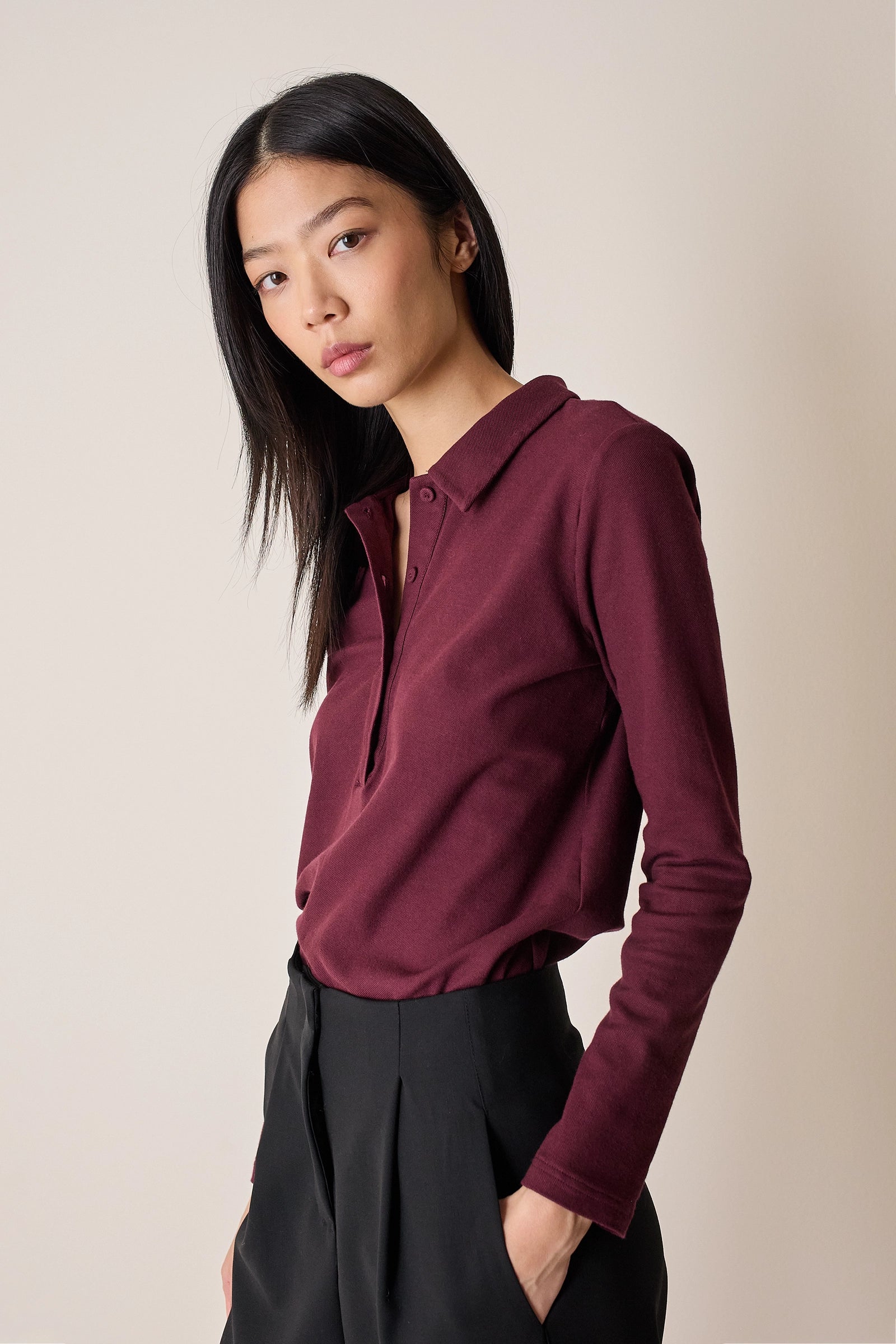 Polo in cotone piqué