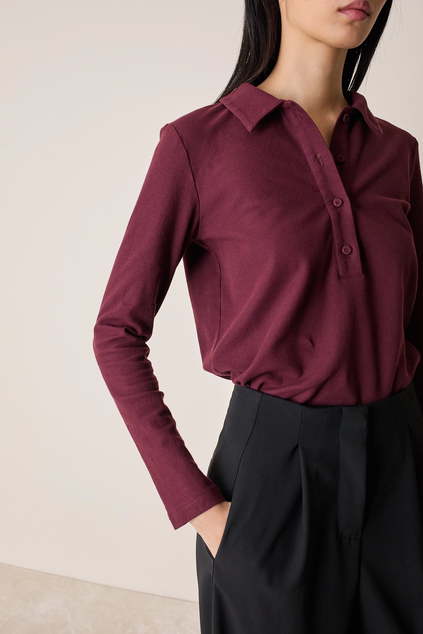 Polo in cotone piqué