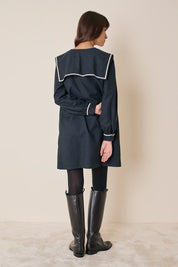 Sailor collar dress