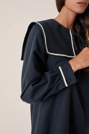 Sailor collar dress