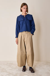 Pantaloni balloon in cotone