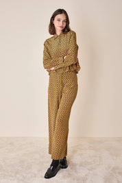Silk fluid trousers – Made with Liberty Fabrics
