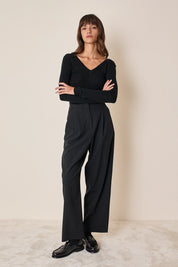 Pantaloni con pinces