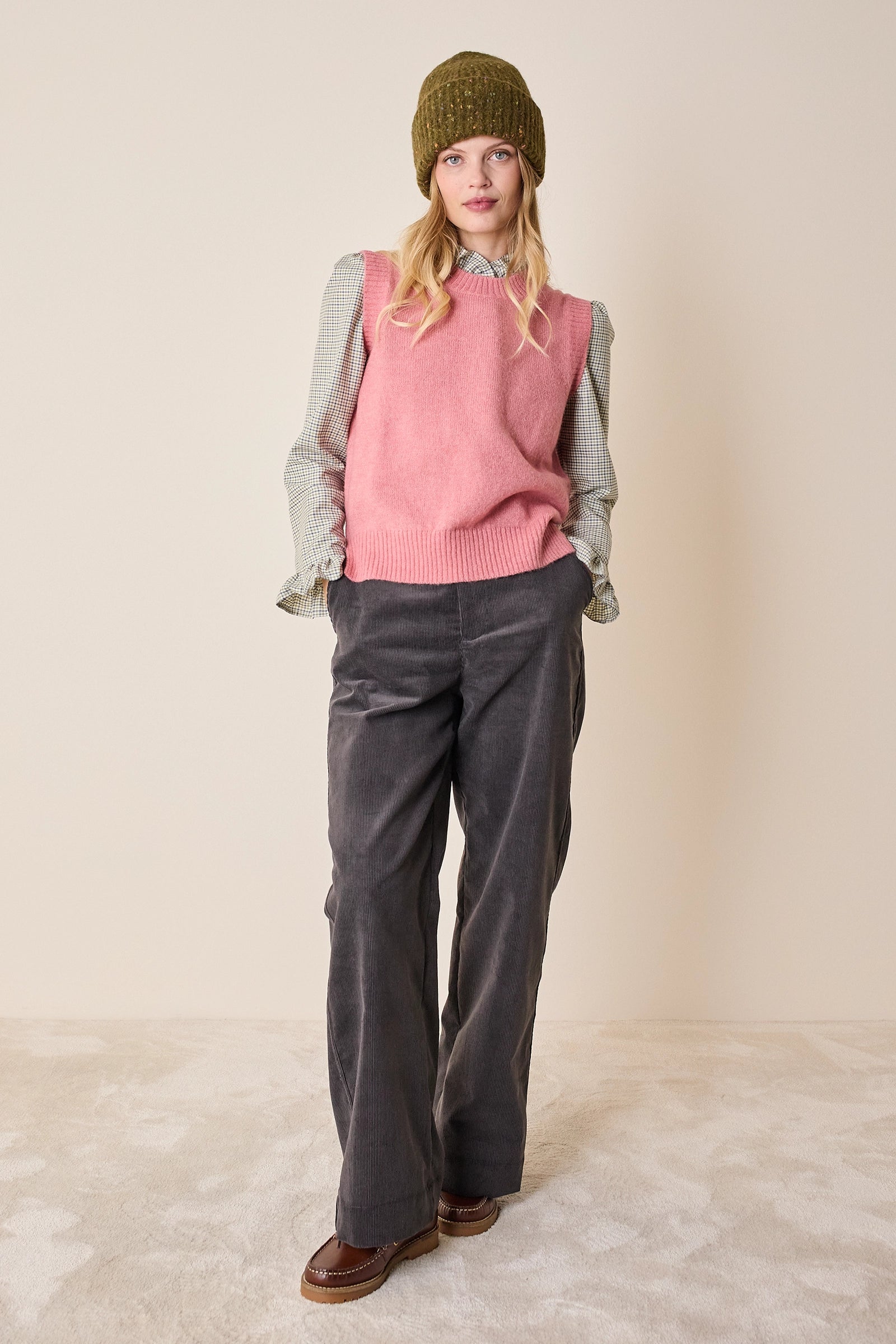 Cotton corduroy pants