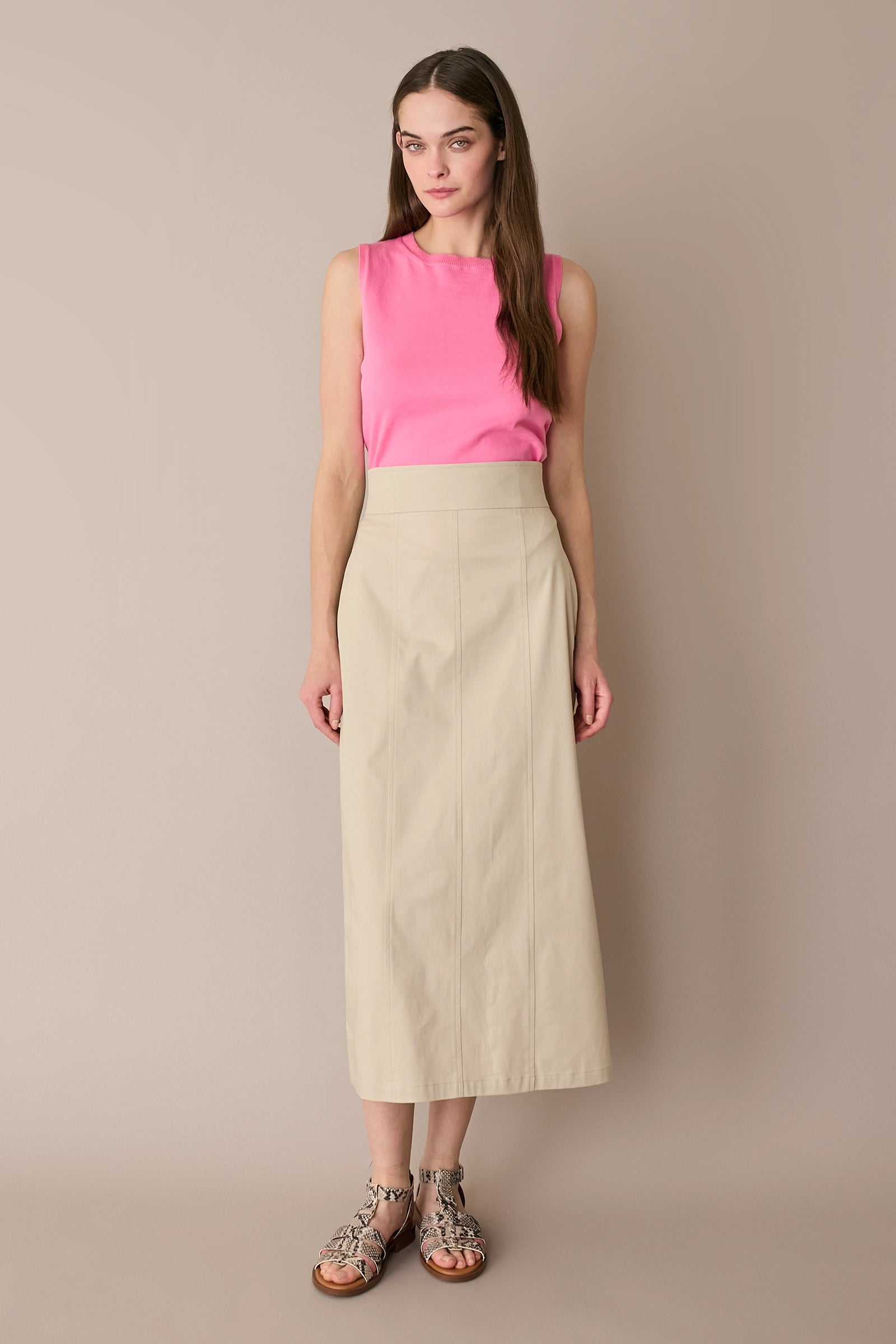 High-waisted pencil skirt | Lazzari