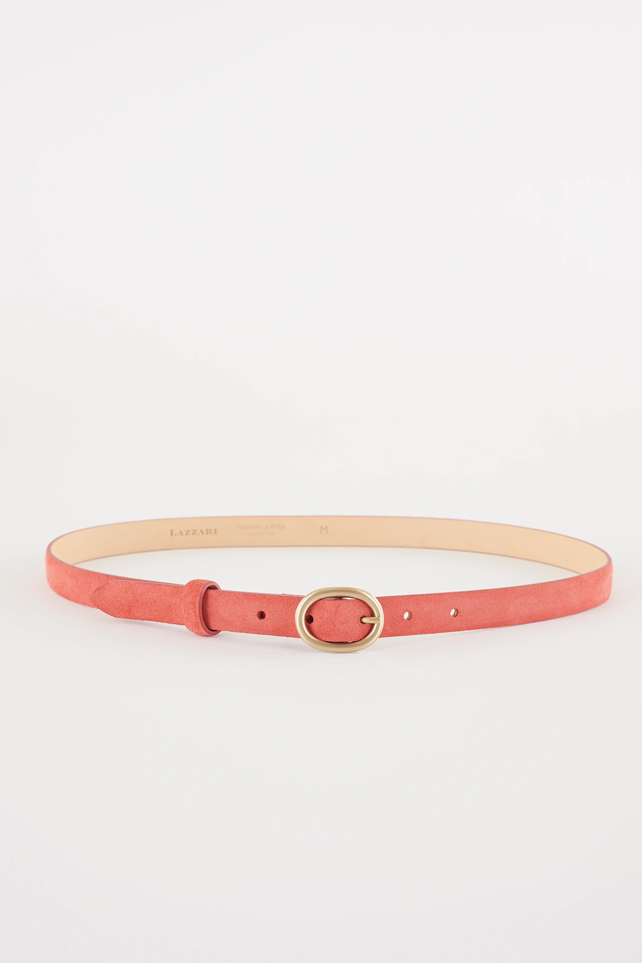 Cintura sottile con fibbia ovale