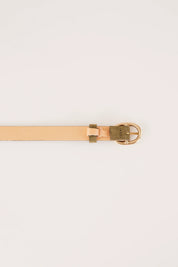 Cintura sottile con fibbia ovale