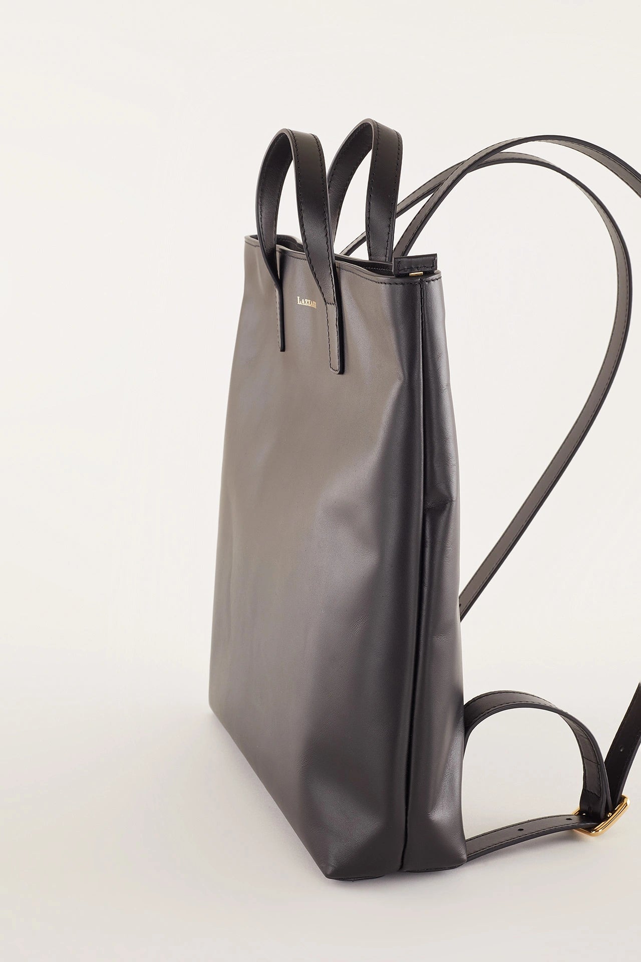 Leather backpack