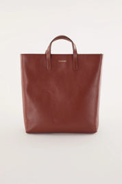 Leather backpack