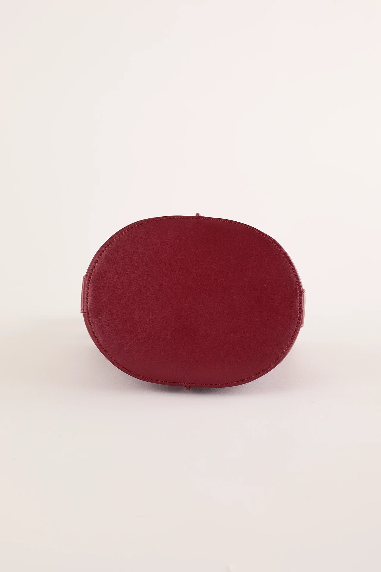 Borsa a secchiello in pelle