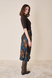 Short-sleeved wool crewneck