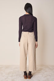 Alpaca blend Henley shirt