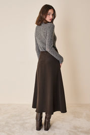 Alpaca blend Henley shirt