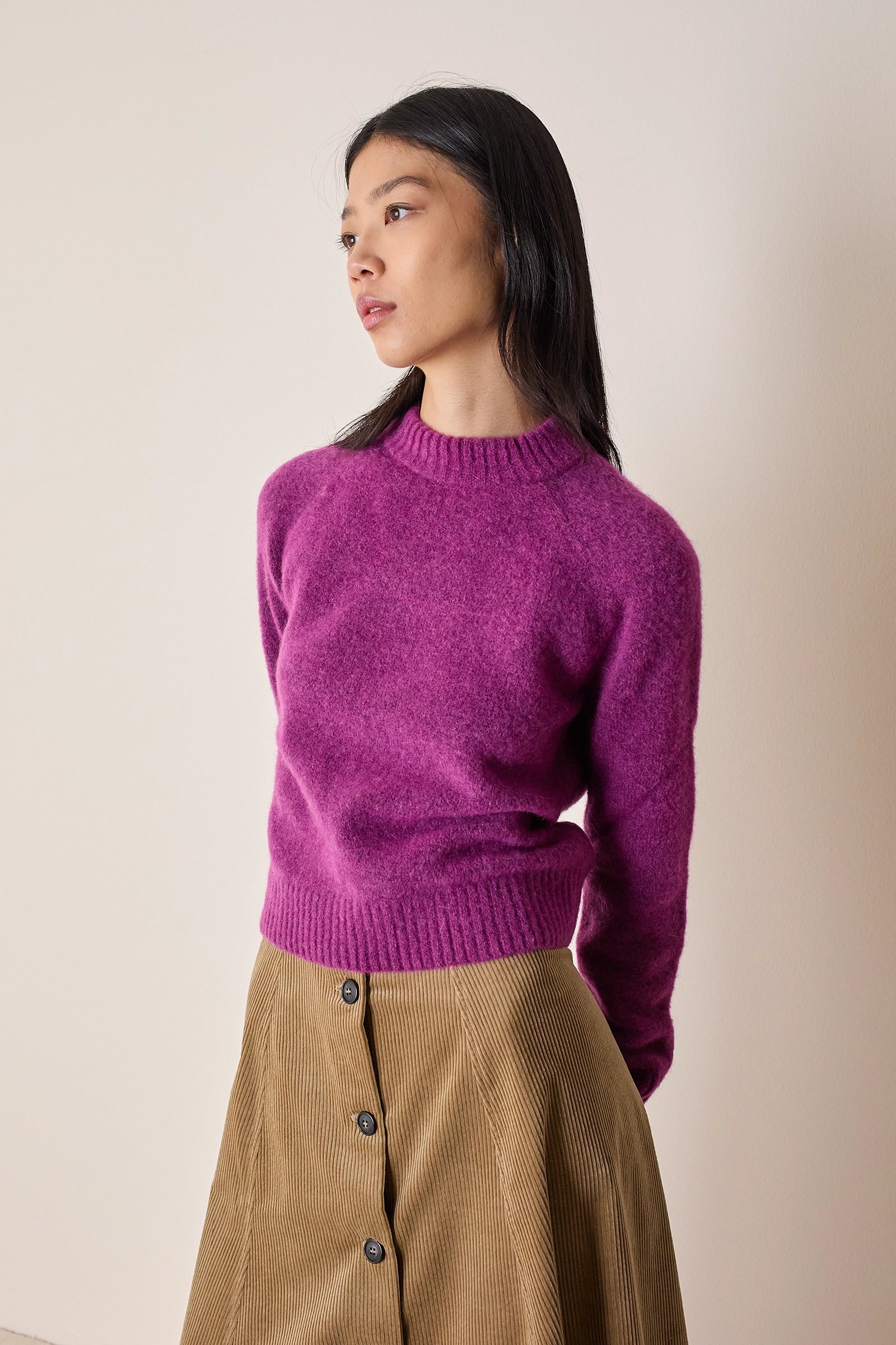 Baby alpaca crewneck