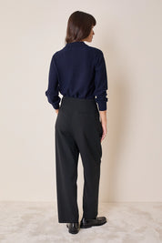 Polo shirt in extra fine merino virgin wool