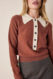 Polo in filato spugnetta