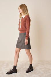 Polo in filato spugnetta