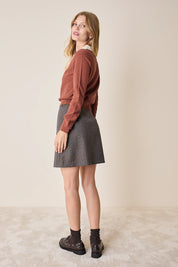 Polo in filato spugnetta