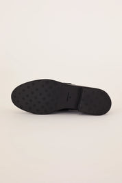 Rubber-soled boat shoes