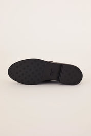 Rubber-soled boat shoes