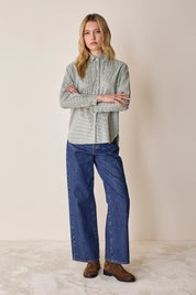 Camicia con colletto button-down