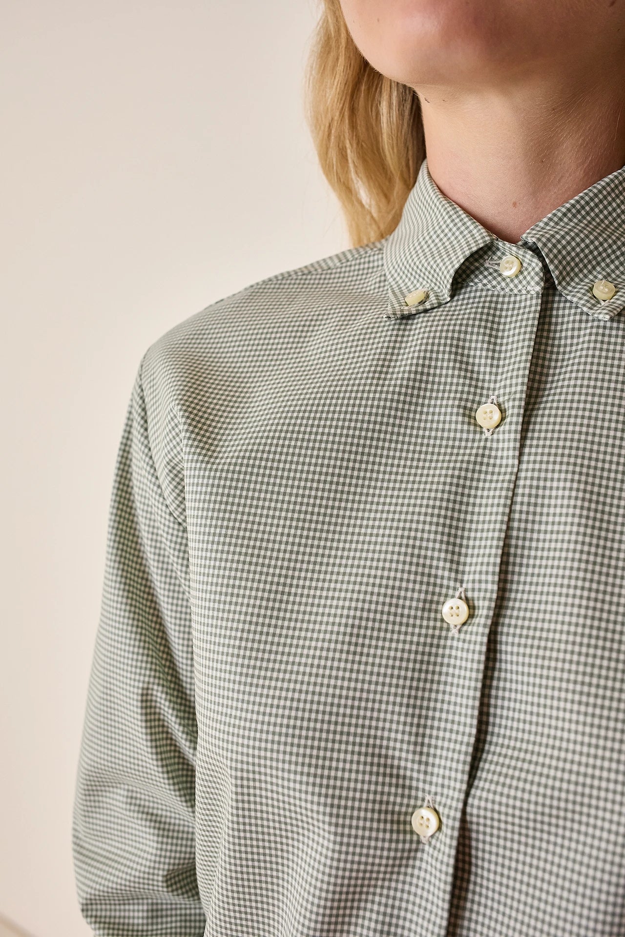 Camicia con colletto button-down
