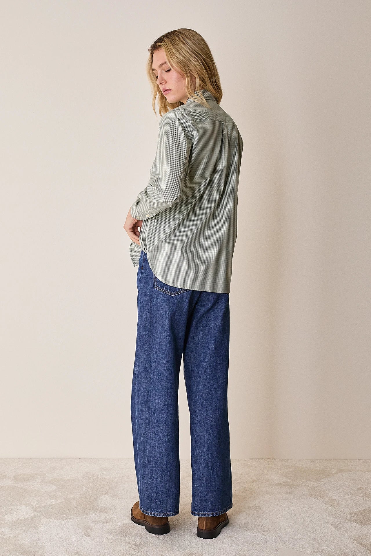 Camicia con colletto button-down