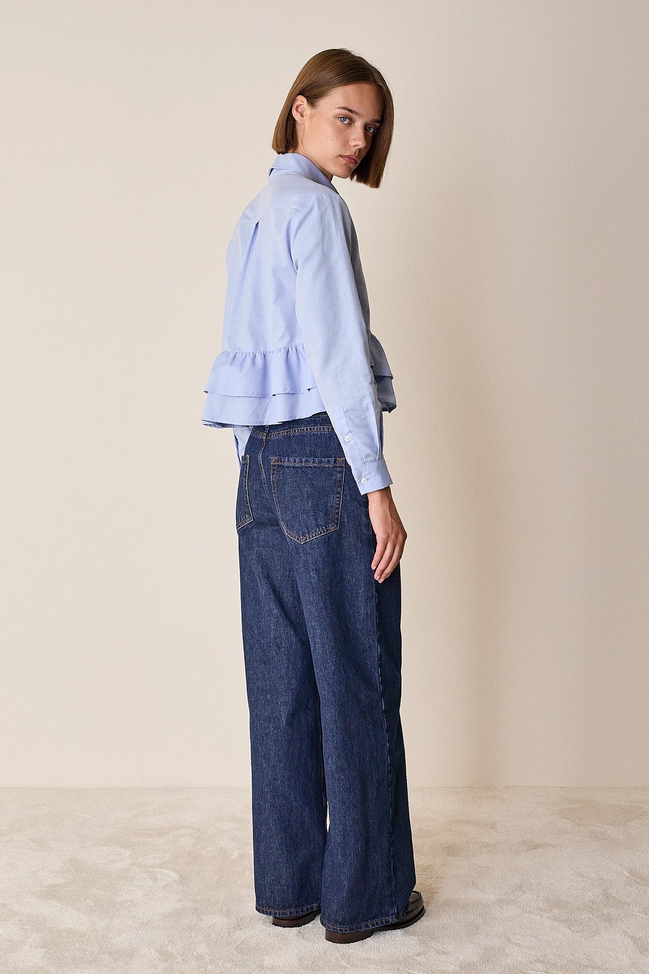 Camicia button-down con balzine