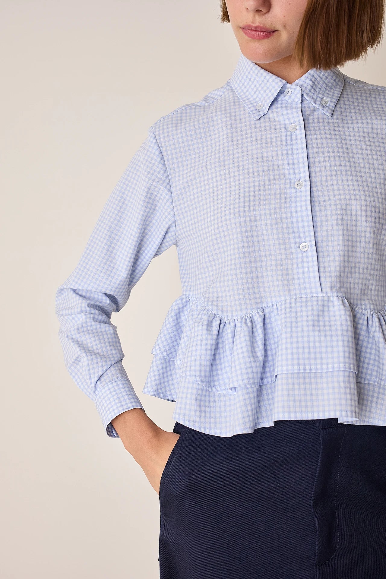 Camicia button-down con balzine