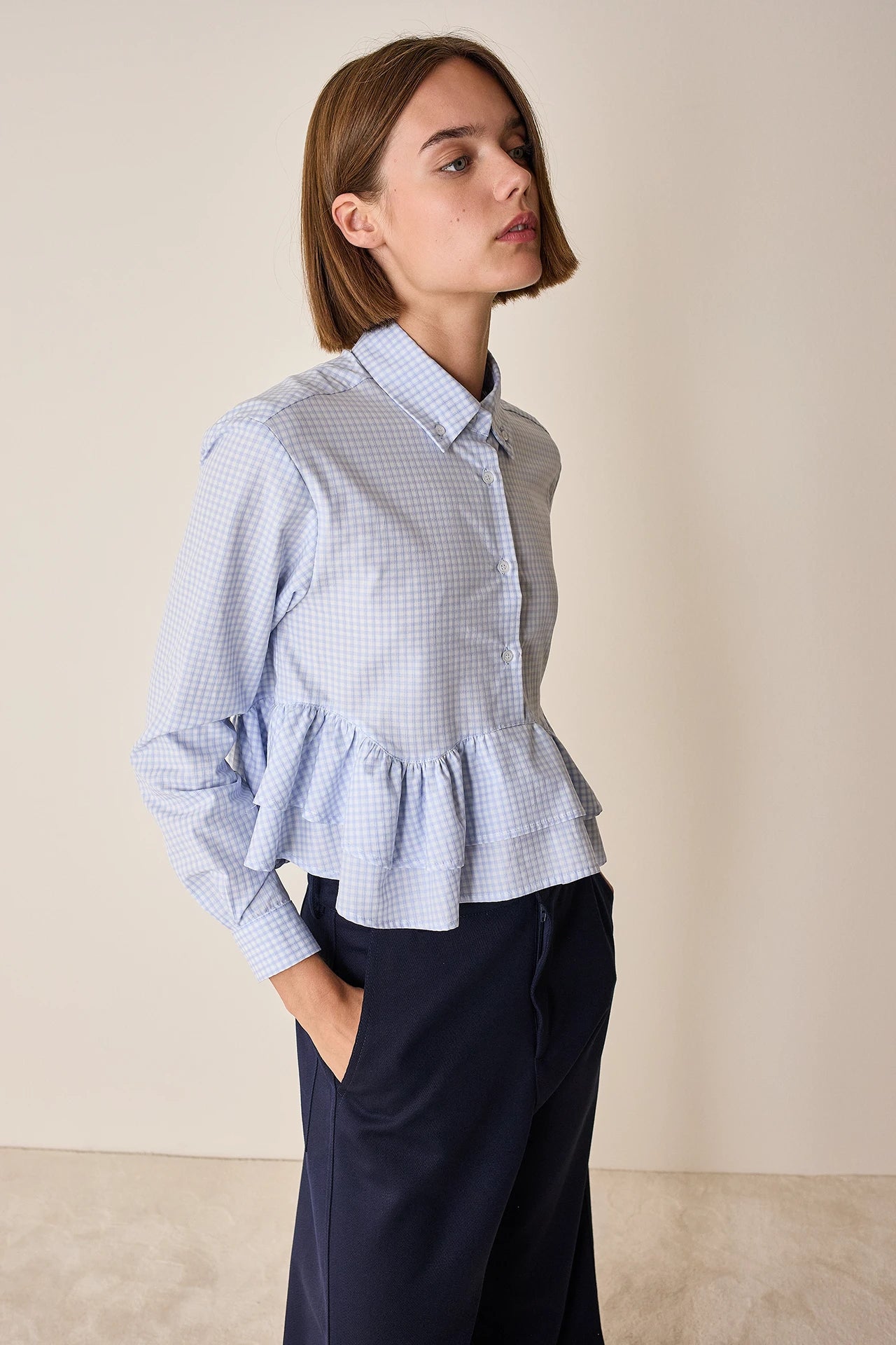 Camicia button-down con balzine