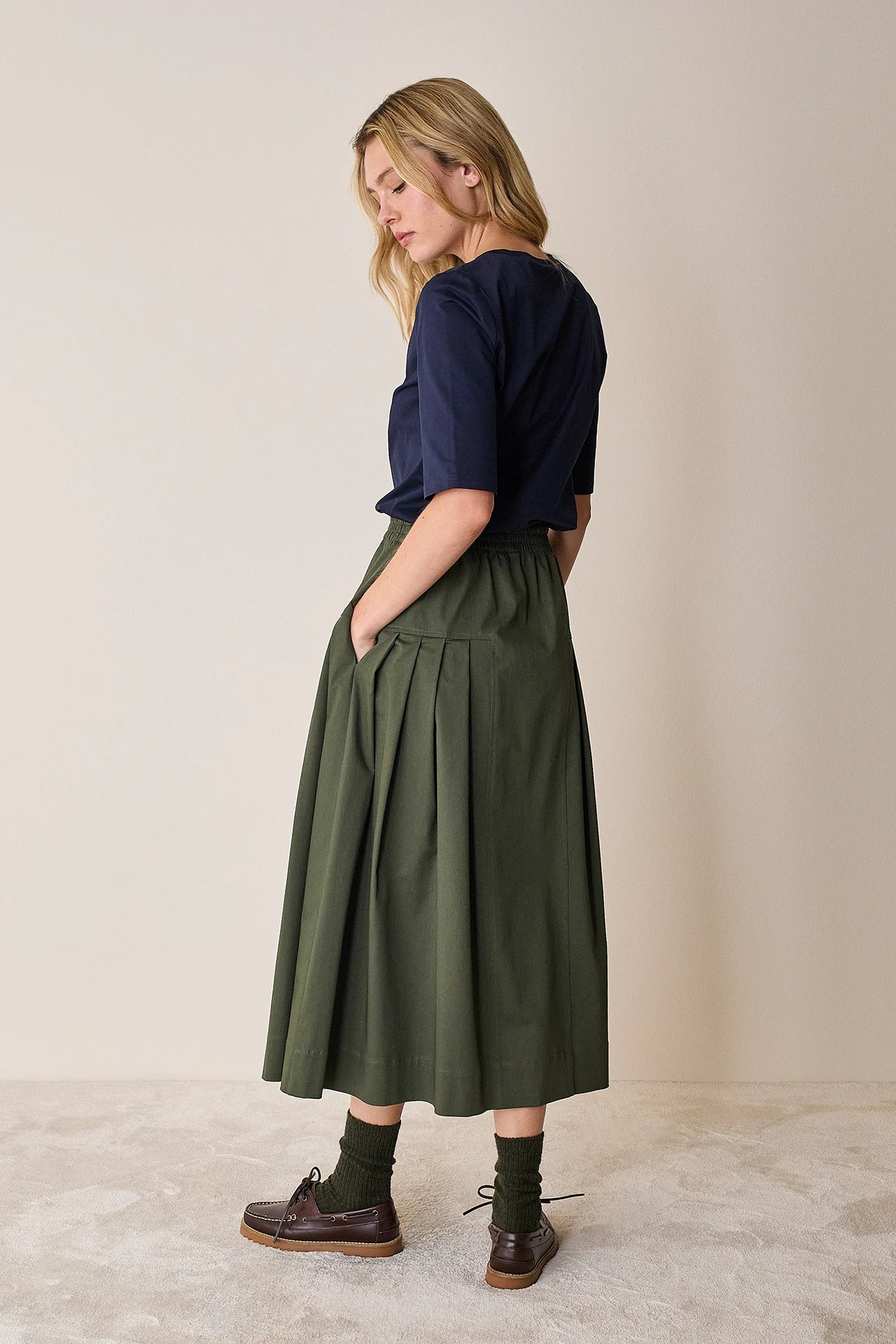 T-shirt in cotone a mezza manica