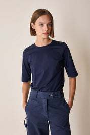 T-shirt in cotone a mezza manica