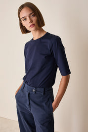 T-shirt in cotone a mezza manica