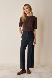 T-shirt in cotone a mezza manica