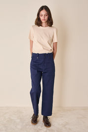Pantaloni fatigue con alamari