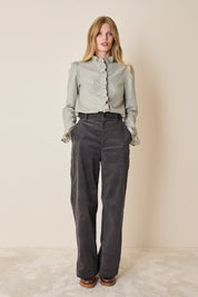 Camicia con volant