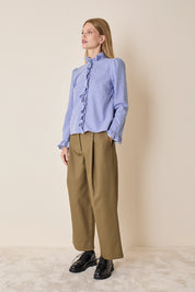 Camicia con volant