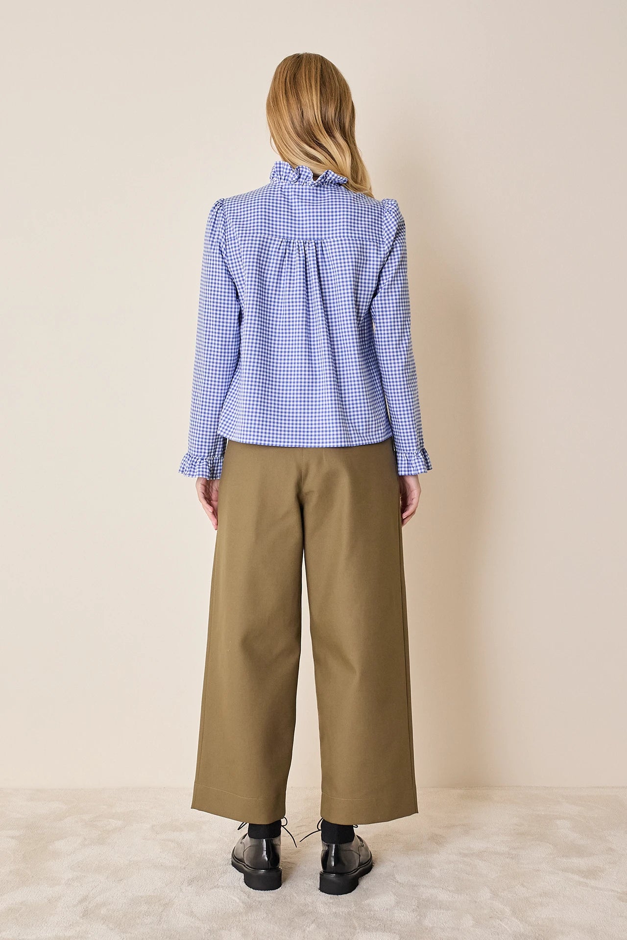 Camicia con volant