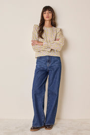 Top con volant – Made with Liberty Fabrics