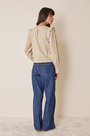 Top con volant – Made with Liberty Fabrics