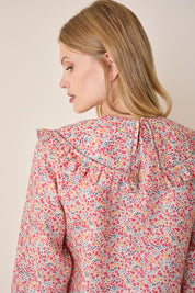 Top con maxi colletto – Made with Liberty Fabrics
