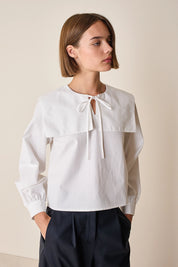 Sailor top in cotone