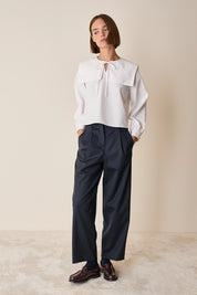 Sailor top in cotone