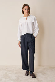 Sailor top in cotone